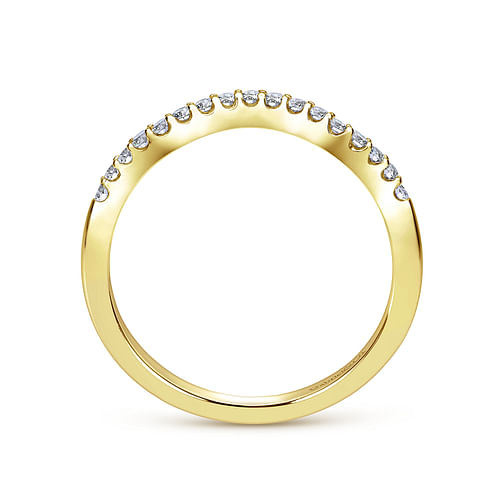 14K Yellow Gold Matching Wedding Band