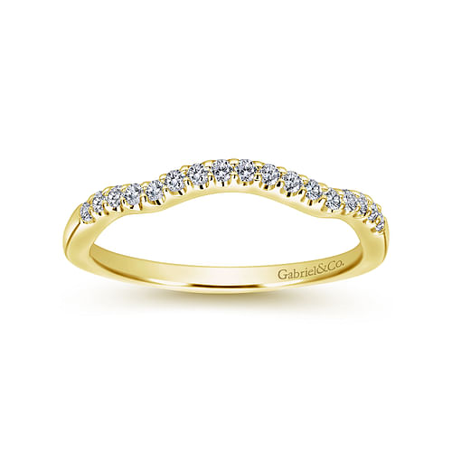 14K Yellow Gold Matching Wedding Band