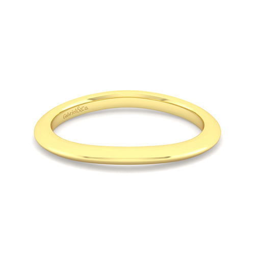 14K Yellow Gold Matching Wedding Band