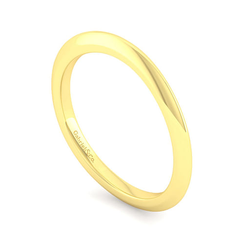 14K Yellow Gold Matching Wedding Band