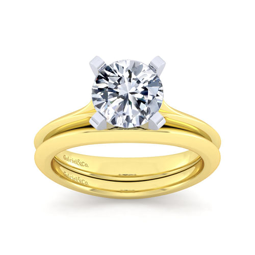 14K Yellow Gold Matching Wedding Band