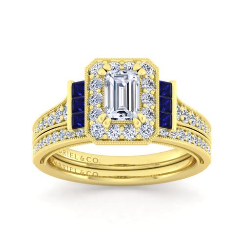 14K Yellow Gold Matching Wedding Band