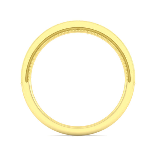 14K Yellow Gold Matching Wedding Band