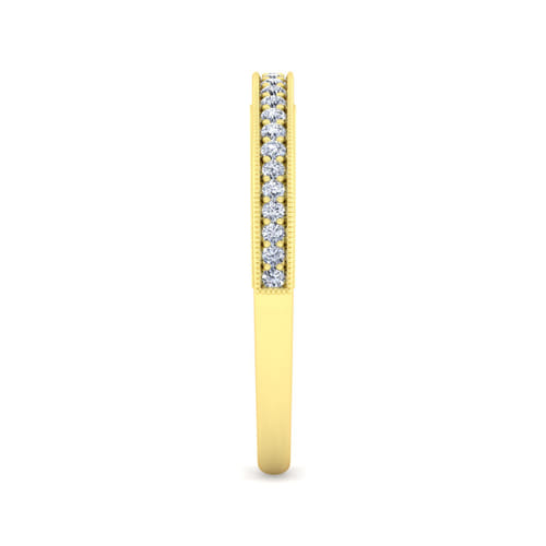 14K Yellow Gold Matching Wedding Band
