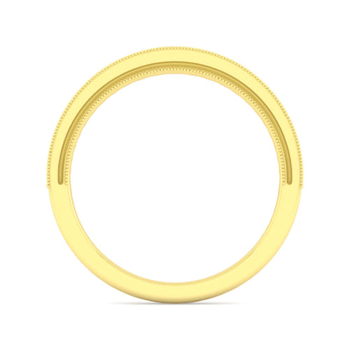 14K Yellow Gold Matching Wedding Band