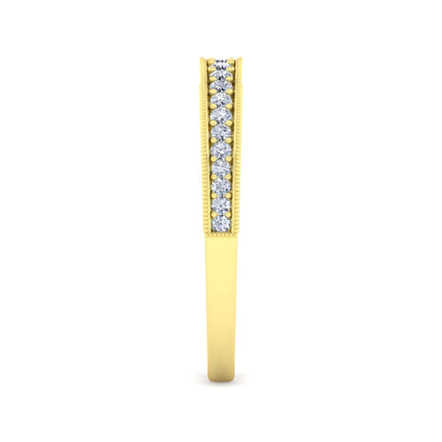 14K Yellow Gold Matching Wedding Band