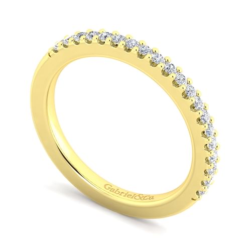 14K Yellow Gold Matching Wedding Band