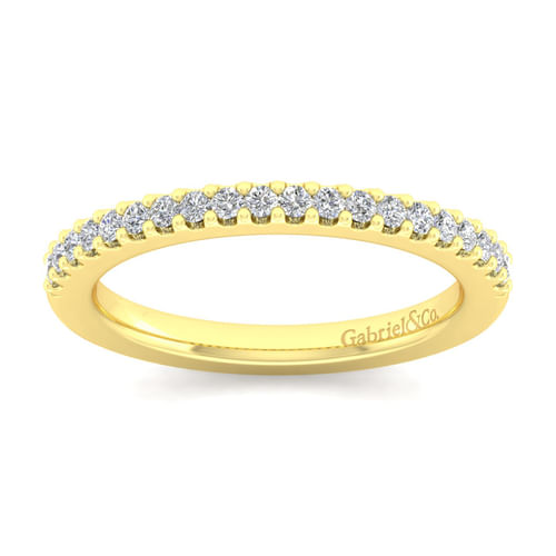 14K Yellow Gold Matching Wedding Band