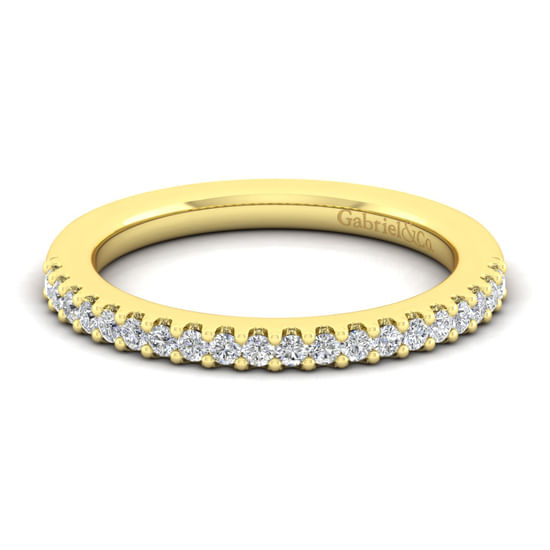 Gabriel - 14K Yellow Gold Matching Wedding Band