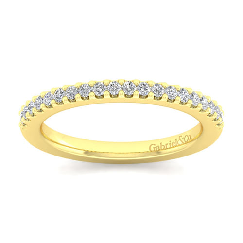 14K Yellow Gold Matching Wedding Band