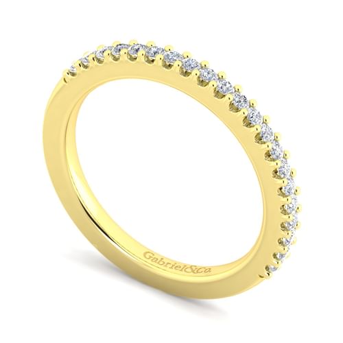 14K Yellow Gold Matching Wedding Band