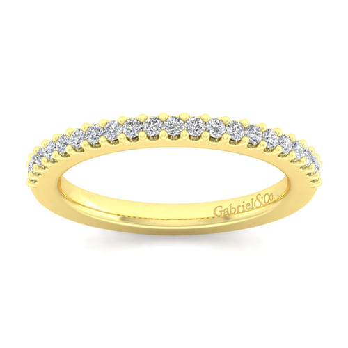 14K Yellow Gold Matching Wedding Band