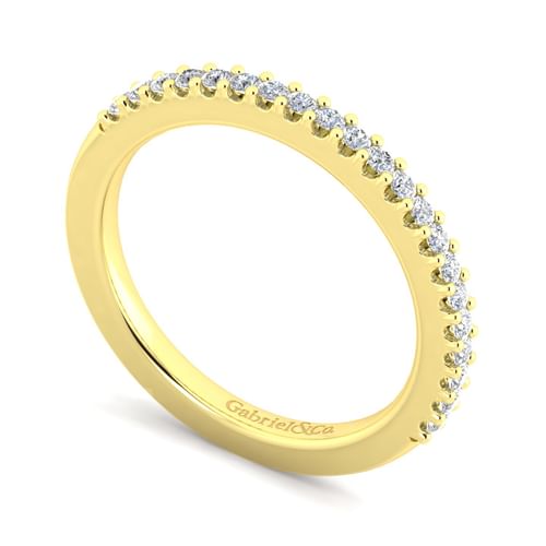 14K Yellow Gold Matching Wedding Band
