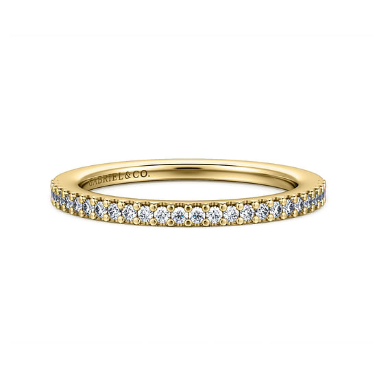 Gabriel - 14K Yellow Gold Matching Wedding Band