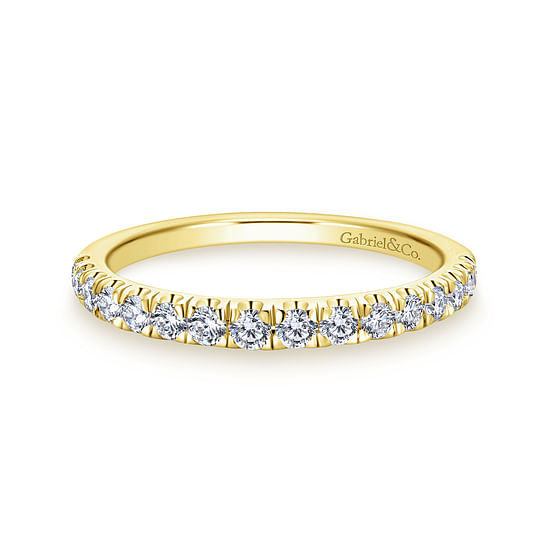 Gabriel - 14K Yellow Gold Matching Wedding Band