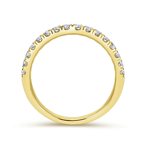 14K Yellow Gold Matching Wedding Band