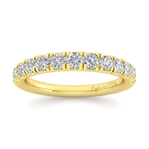 14K Yellow Gold Matching Wedding Band