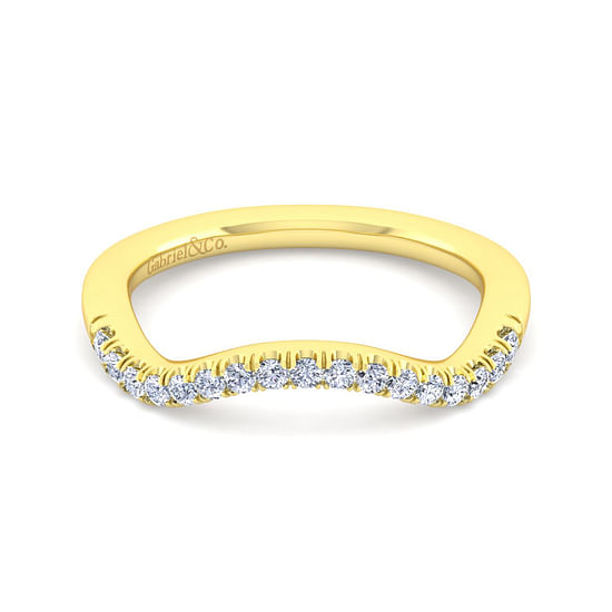 Gabriel - 14K Yellow Gold Matching Wedding Band