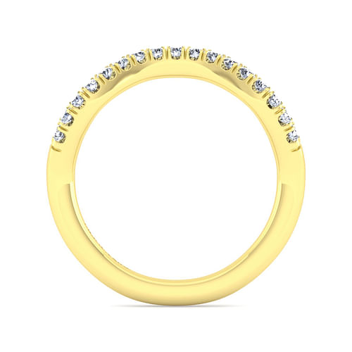 14K Yellow Gold Matching Wedding Band