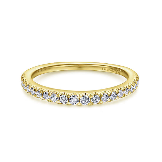 Gabriel - 14K Yellow Gold Matching Wedding Band