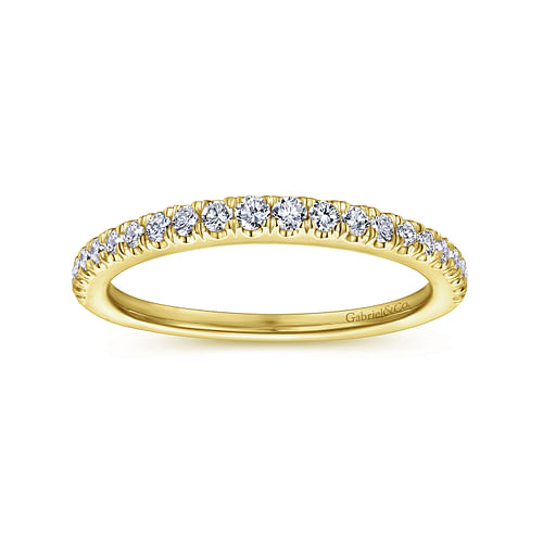 14K Yellow Gold Matching Wedding Band