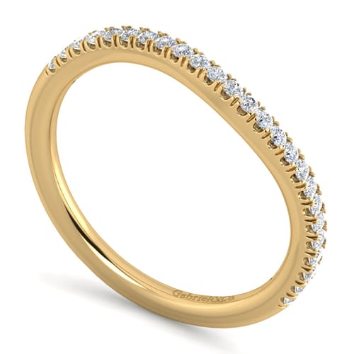 14K Yellow Gold Matching Wedding Band