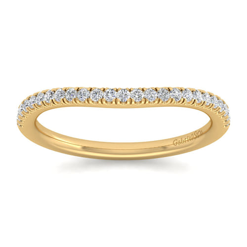 14K Yellow Gold Matching Wedding Band
