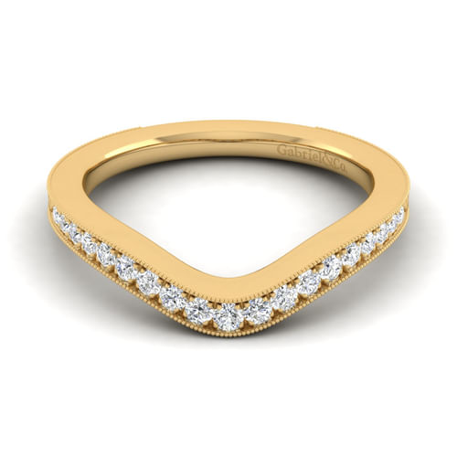 14K Yellow Gold Matching Wedding Band