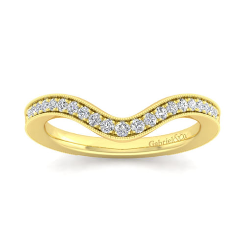 14K Yellow Gold Matching Wedding Band