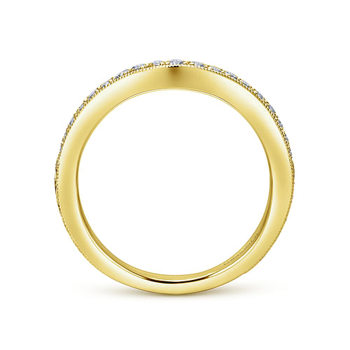 14K Yellow Gold Matching Wedding Band