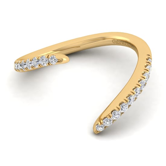 Gabriel - 14K Yellow Gold Matching Wedding Band