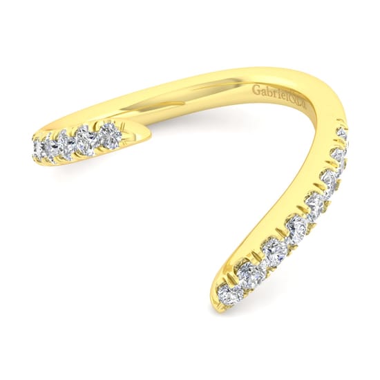 Gabriel - 14K Yellow Gold Matching Wedding Band