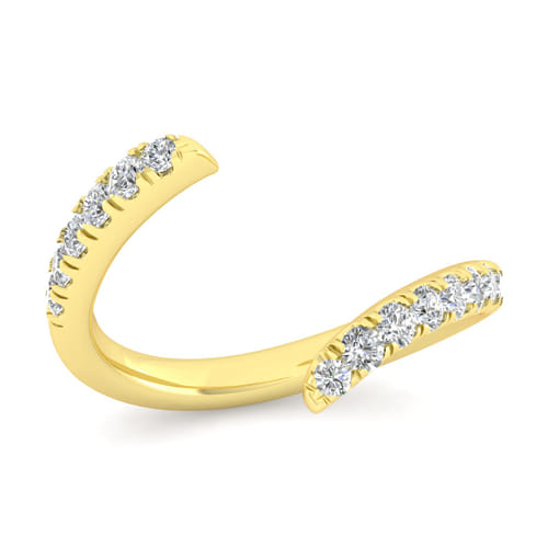 14K Yellow Gold Matching Wedding Band