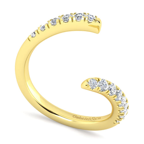 14K Yellow Gold Matching Wedding Band