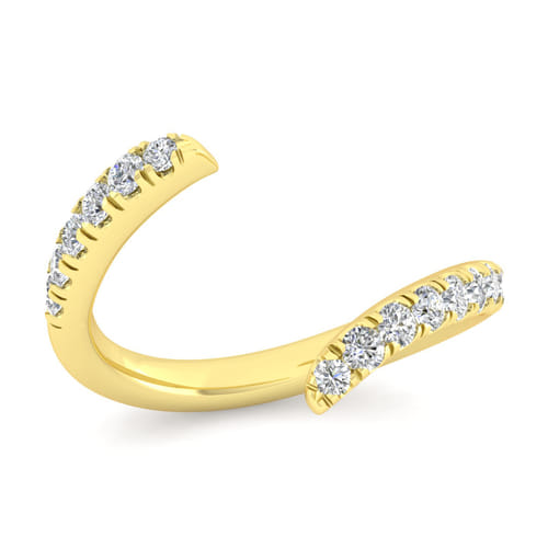 14K Yellow Gold Matching Wedding Band