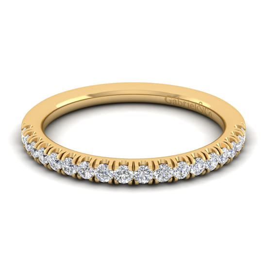 Gabriel - 14K Yellow Gold Matching Wedding Band