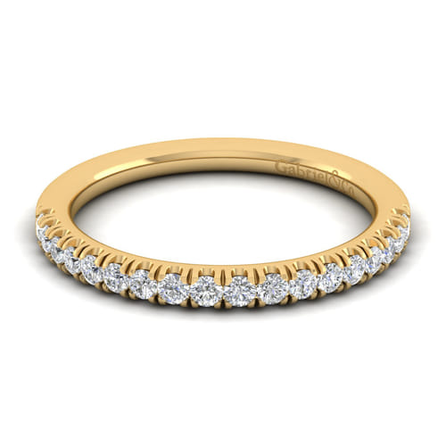 14K Yellow Gold Matching Wedding Band