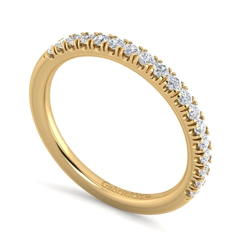 14K Yellow Gold Matching Wedding Band