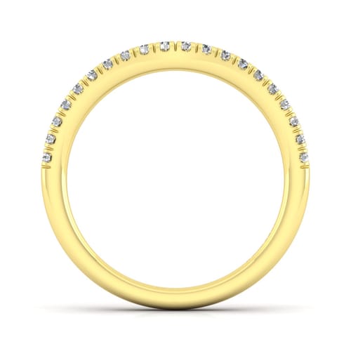 14K Yellow Gold Matching Wedding Band