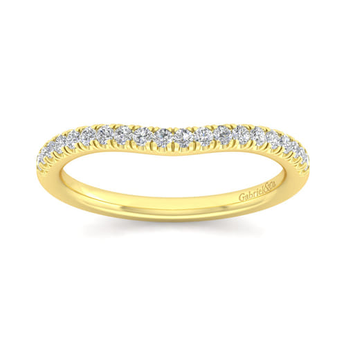 14K Yellow Gold Matching Wedding Band