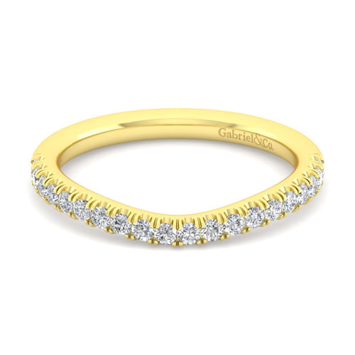 14K Yellow Gold Matching Wedding Band