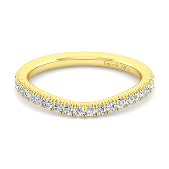 Gabriel - 14K Yellow Gold Matching Wedding Band