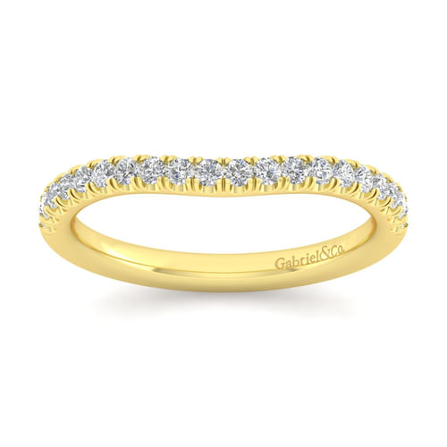 14K Yellow Gold Matching Wedding Band