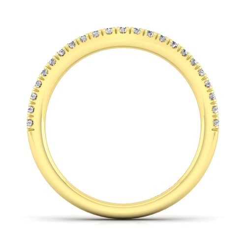 14K Yellow Gold Matching Wedding Band