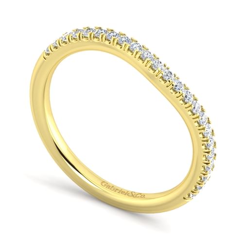14K Yellow Gold Matching Wedding Band
