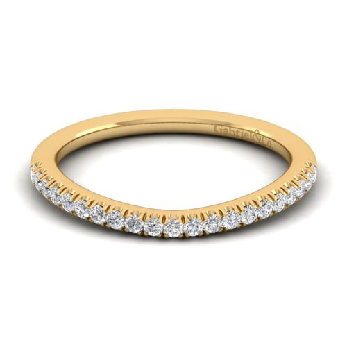 14K Yellow Gold Matching Wedding Band