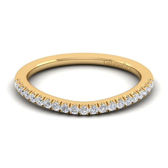 Gabriel - 14K Yellow Gold Matching Wedding Band