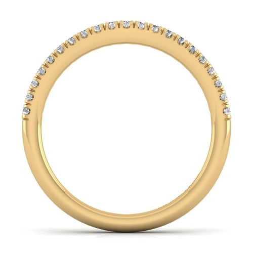 14K Yellow Gold Matching Wedding Band