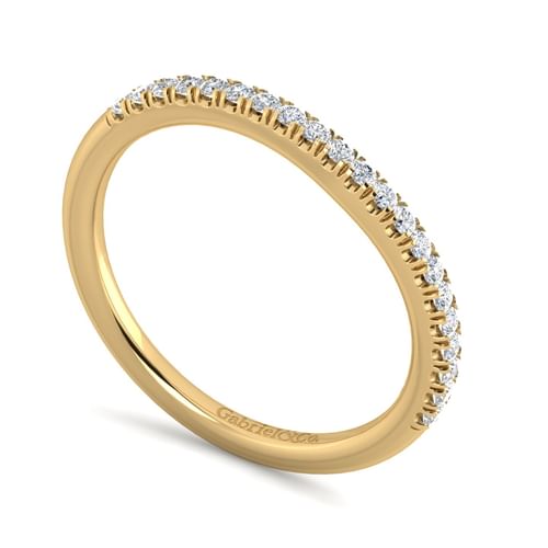 14K Yellow Gold Matching Wedding Band