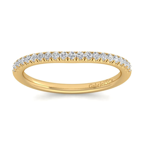 14K Yellow Gold Matching Wedding Band